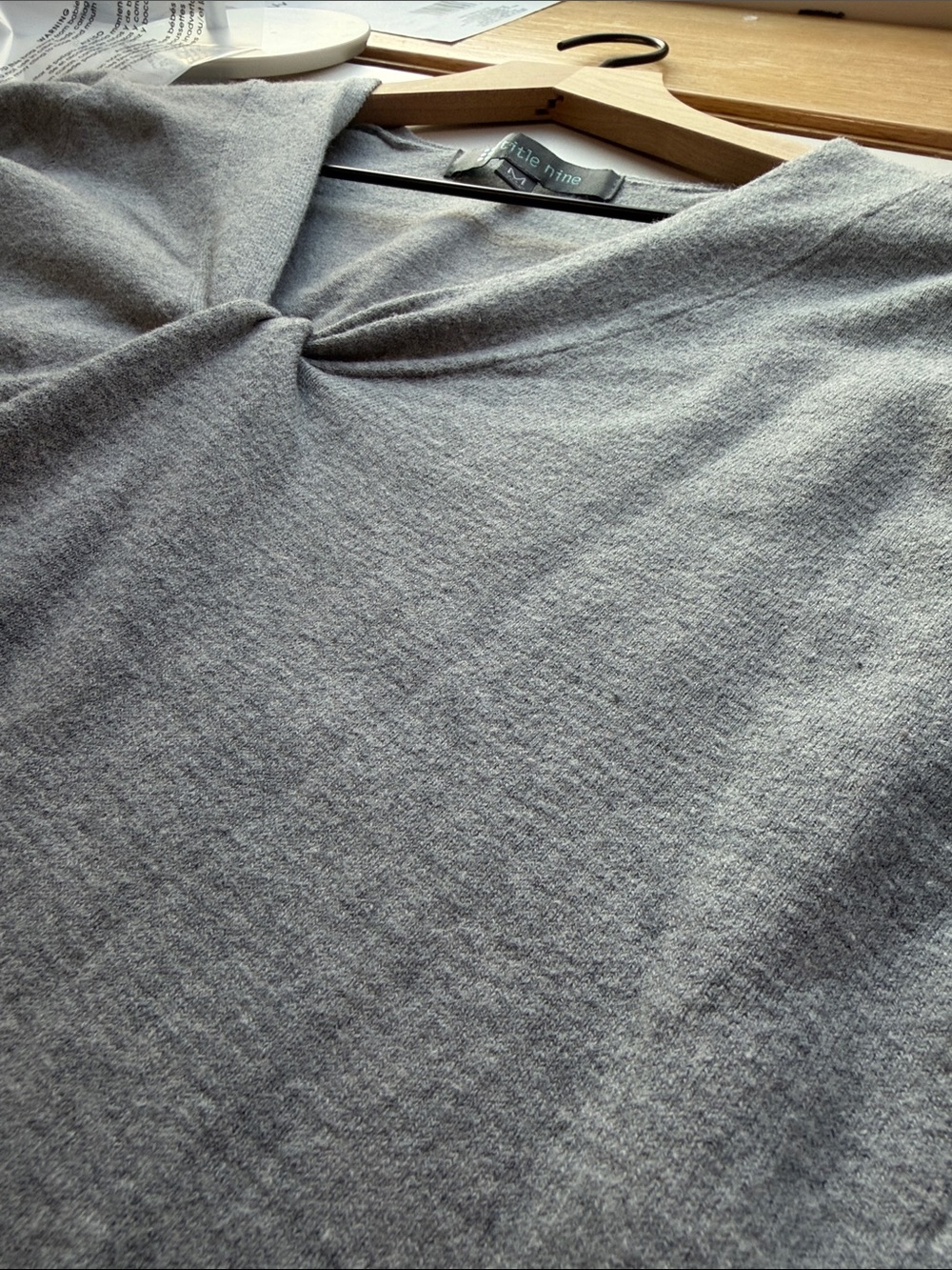 Title Nine Sweater Knot Front XS - Picture 9 of 9